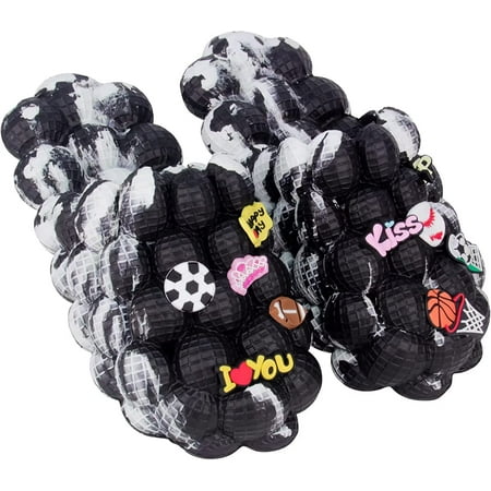 

Massage Bubble Slides Slippers for Women and Men Funny Lychee Non-slip Spa Slippers Gym House Slippers Shower Bedroom Slippers Reflexology Sandals for Ladies Soft Pillow Stress Relief Slide