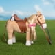 thumbnail image 5 of Peluche HollyHome Palomino Horse Pretty Pony 28 cm, 5 of 9