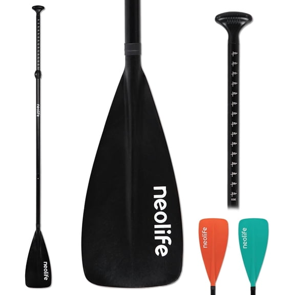 SUP Paddleboard Paddle for , Youth and Junior with  Shaft and  PP , Adjustable Stand Up Paddle Board Paddle, 55-66" (140-170 cm)