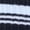 Polished Blue Stripe, variant on Terra & Sky Women's Plus Ribbed Henley Sweater Top with Elbow Length Sleeves, Sizes 0X-5X