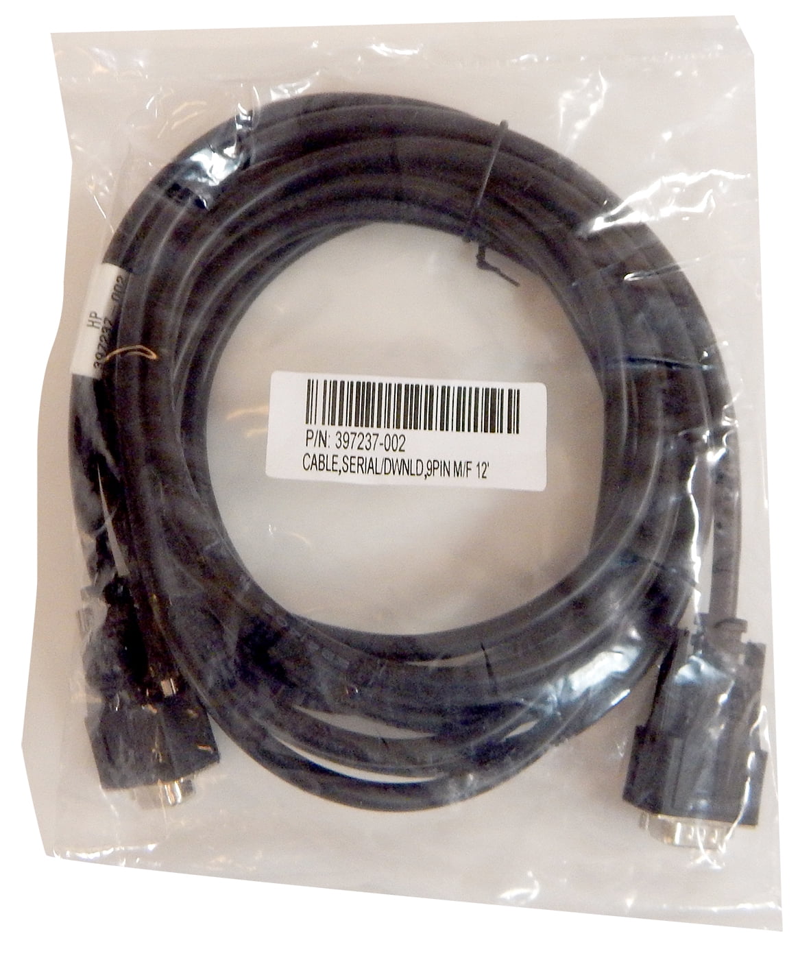 HP 12Ft M-F Serial 9-Pin UPS Serial Cable 397237-002 397642-001 ...
