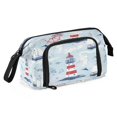 thumbnail image 2 of Fish Mouth Pencil Bag 9.45*3.74*5.9 Inches Pencil Bag Pencil Case Pencil Box Makeup Bag Suitable for Office and Study Cartoon Cartoon Red Lighthouse, 2 of 7