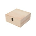 thumbnail image 3 of Caja de almacenamiento de madera Sunnimix Vitrina de joyería 23x23x10cm, 3 of 8