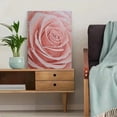 thumbnail image 5 of UXIEQU Textured Rose Painting Canvas Wall Art Print 15.75x11.81 Inches, 5 of 8