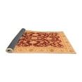 thumbnail image 2 of Ahgly Company Indoor Square Oriental Orange Traditional Area Rugs, 5' Square, 2 of 4
