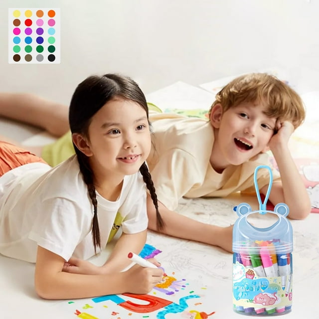 Washable Multi Color Watercolor Pencils School Season Students Color Pencils Stationery Set Of Children's Learning Supplies Color Pencils 24ML36ML48ML