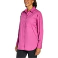 thumbnail image 2 of Banana Republic Women's Long Sleeve Button Down Shirt Pink S, 2 of 5