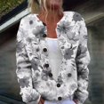 thumbnail image 2 of Kaondbfi Cardigan for Women, Autumn and Winter Knitted Button Cardigan Casual Coat Top Womens Winter Coat, 2 of 5
