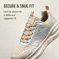 thumbnail image 3 of CHICVOMEY Comfortable Athletic Sneakers for Women Lightweight Breathable Running Shoes Stylish Mesh Athletic Shoes For Gym Walking & Travel, 3 of 8