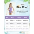 thumbnail image 2 of GYRATEDREAM Girls One Piece Swimsuits Quick Dry Beach Swimwear Bathing Suit with Removeble Chest Pads for Big Girls 9-16 Years, 2 of 9