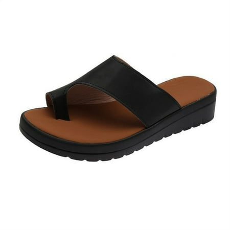 

Women s Two Band Sandal Wear Slippers Outside Platform Open Toe Fashion Net Red Toe Sandals Sandals For Women New Summer Black 41