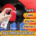 thumbnail image 5 of Fufafayo 2Pcs Table Tennis Racket Cleaner Spray Restores Rubber Grip And Shine, Paddle Cleaner And Revitalizer, t Maintenance Kit With Sponge For Rubber Surface Care, 5 of 5