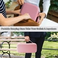 thumbnail image 4 of YUOY Carrying Case for Nintendo Switch 2 (2025)，Travel Bag for Nintendo Switch 2 Accessories with 2 HD Screen Protectors, Pink, 4 of 6