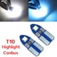 thumbnail image 1 of T10 Led Bulb 194 W5W Chipsets LED Bulbs for Car Courtesy Dome Map Door License Plate Light huangjie unisex, 1 of 1
