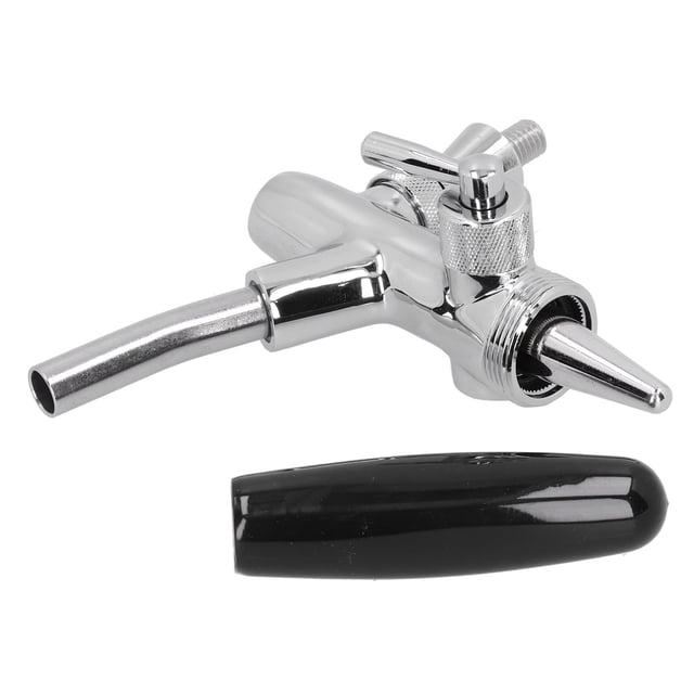 Beer Faucet, Control Stainless Steel Beer Keg Tap Plating for Bar for Restaurant for Party