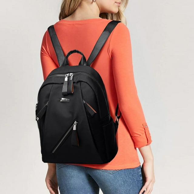 Sac à Bandoulière Femme Tendance Mode Rue Sac en Tissu Polyester Sac Collégiens Sac à Dos