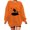 Orange, variant on Vedolay Oversized T Shirts Hoodies for Women Oversized Zip Up Hoodies Sweatshirts Fall Casual Drawstring Jackets with Pockets,Black XL