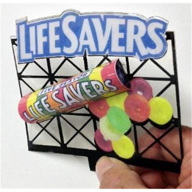 Miller Engineering MIL880851 Lifesavers Animated Neon Sign Billboard
