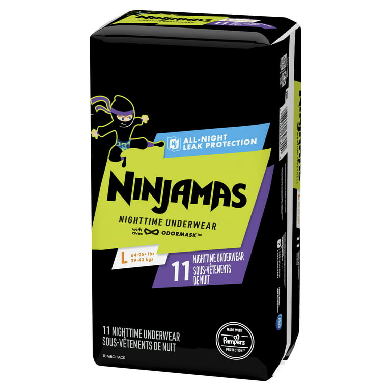 Pampers Ninjamas Nighttime Bedwetting Underwear Boy (Choose Your
