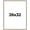 Liscio Argeto, variant on 26x32 Frame Silver Real Wood Picture Frame Width 0.75 inches | Interior Frame Depth 0.5 inches |