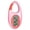 Pink, variant on QIUXUJ-6.8cm Clip On Digital Pedometer, Ergonomic Carabiner Step Counter, Portable Daily Walking Fitness Tracker for Outdoor Workout Hiking, Compact Pocket Sports Accessory Supplies (Black-B)