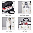 thumbnail image 5 of Balery Rabbit Blowing Dandelions Lightweight Backpack for Men and Women - Durable and Water-Resistant, Ideal for School, Work, Travel, and Everyday Use, 5 of 9