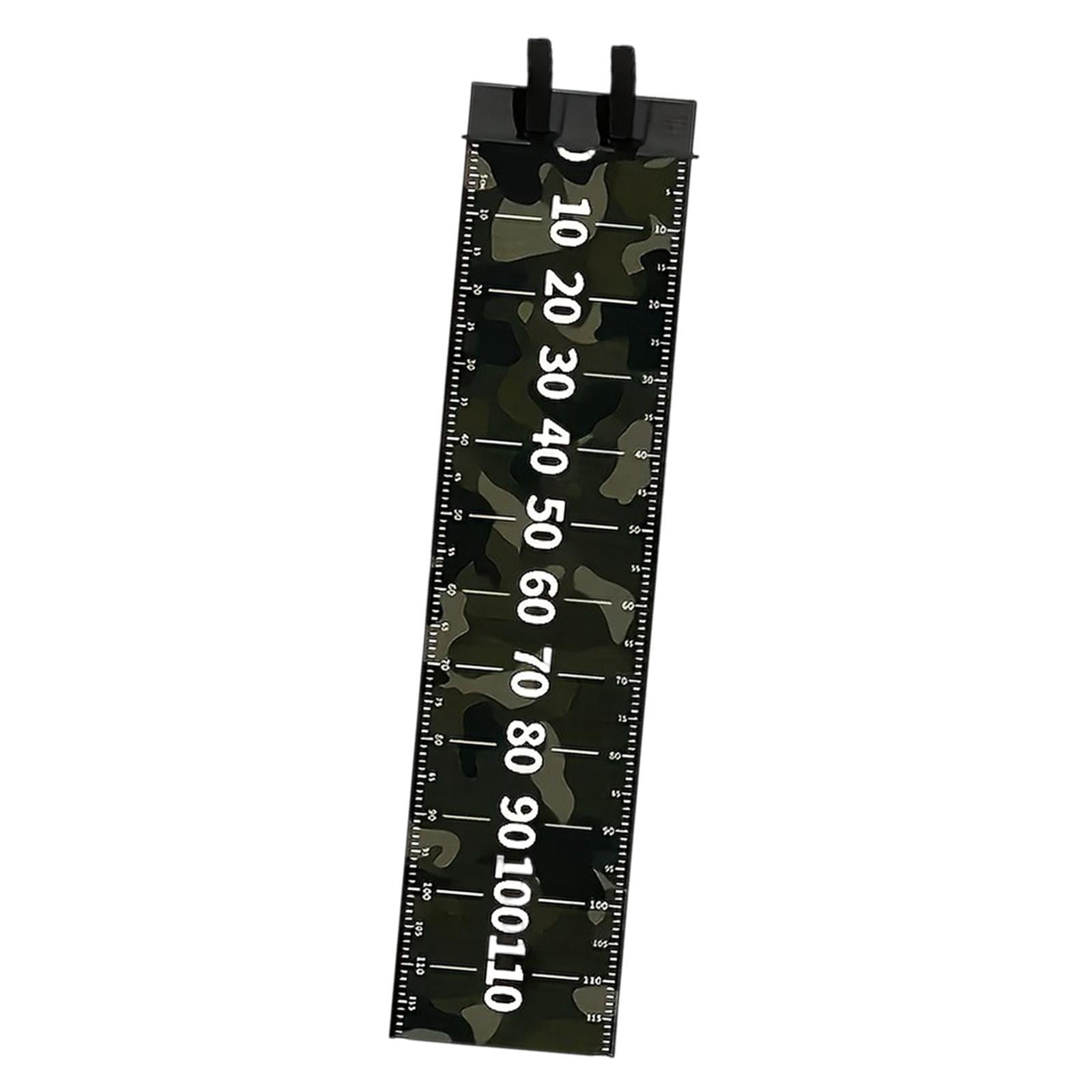 koolsoo Ruler Portable with Bump Board Accurate Saltwater with Scale Length 47 in Measuring Tape for Deck Boat ing Boat 30x120cm