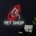 thumbnail image 3 of Handmadetneonsign Pet Shop Cat Dog Led Sign, Dog Cat Pet Service Neon Sign, Pet Shop Led Light, 3 of 5
