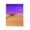 Multicolor, variant on Designs ByLITA Purple Desert Haze, 8 x 10 White Wall Print Inspirational (Framed) | Old Masterpieces | Stylish Modern Decoration For The Home and Office