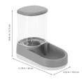 thumbnail image 3 of Dog Automatic Feeder & Water Dispenser, 8L Capacity Multi-Functional Pet Feeding Station, Easy To Use For Small To Medium Pets, 3 of 3