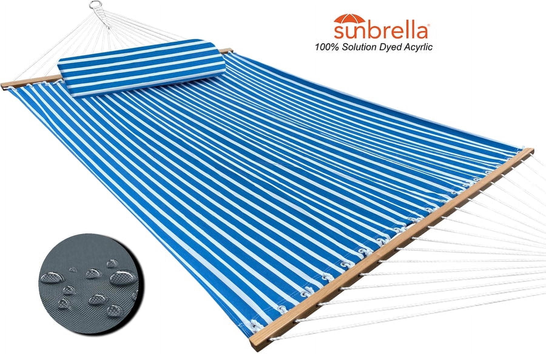 Sunbrella® Original Deluxe Size Hammock With 12'ft Stand