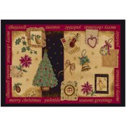 Milliken Seasonal Inspirations Area Rug Yuletide 00010 Nostalgic 2' 8" x 3' 10" Rectangle