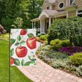 thumbnail image 2 of Yayeee Garden Flag 12" x 18" Double Sided Outdoor Yard Lawn Holiday Decorations, Apple Pattern, 2 of 6