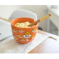 thumbnail image 4 of Sanrio Gudetama Japanese Top Ramen Dinnerware Set | 20-Ounce Ramen Bowl, Chopsticks, 4 of 7