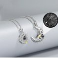 thumbnail image 2 of Couples Necklace Sun and Moon Projection Necklace I Love You Necklace, 2 of 5