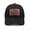 Black-Awesome Dad, variant on Christian US Flag Trucker Hat for Men Women, Adjustable Jesus Cross Leather Pattern Baseball Cap Black