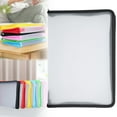 thumbnail image 2 of Waterproof Zipper Document Bag, Plastic File Folder with Secure Zip Closure,suitable for A4, 2 of 6