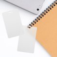 thumbnail image 3 of HINTRMENT 100pcs Plastic Label Tag Blank Plastic Tag Reusable White PVC Festival Cards, 3 of 8