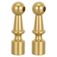 thumbnail image 1 of SWETRACE 2Ud Conectores Dorados Para Muebles Con Riel De Vidrio 5Mm De Metal Para Gabinetes Y, 1 of 8