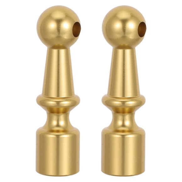 SWETRACE 2Ud Conectores Dorados Para Muebles Con Riel De Vidrio 5Mm De Metal Para Gabinetes Y