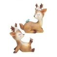 thumbnail image 4 of MLINS  2 Pcs Sika Deer Craft Shape Accessories Decoration Ornament, 4 of 8