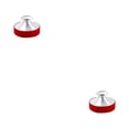 thumbnail image 3 of ZheElen Sound Dampener Instrument Accessories Compact Size Practicing Prop Professional Trumpet Mute for Beginners Sax Red 2Set, 3 of 6