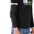 thumbnail image 5 of Protector deportivo, coderas de seguridad, protector de mano, brazo, soporte para codo de baloncesto, negro, L, 5 of 5