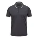thumbnail image 1 of Polo Casual De Hombre De Color Sólido Corto, 1 of 1