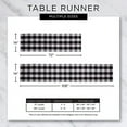 thumbnail image 2 of Design Imports CAMZ10709 14 x 108 in. Winter Sparkle Jacquard Table Runner, 2 of 11