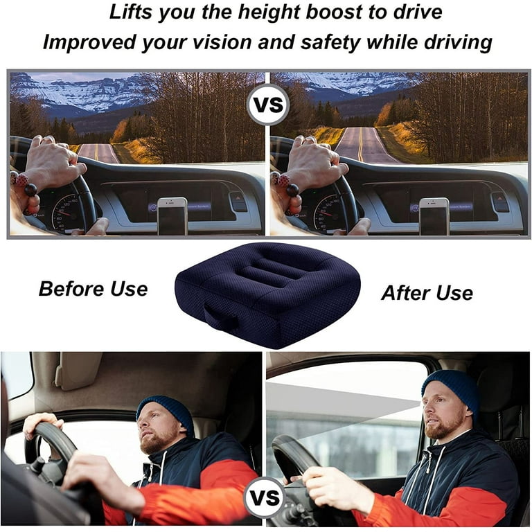 Adult Booster Seat Cushion, Car Seat Cushions for Short People