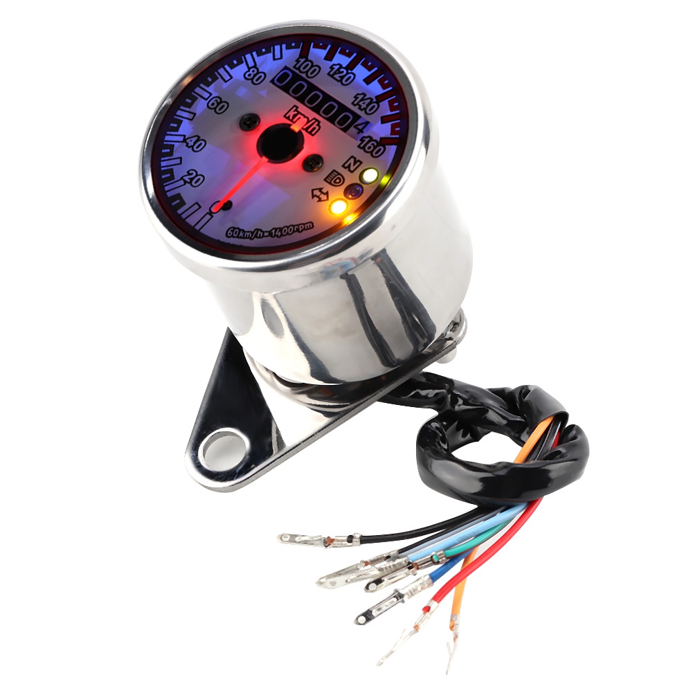 Octpeak Unrivaled Accuracy Motorcycle Speedometer, Odometer, For