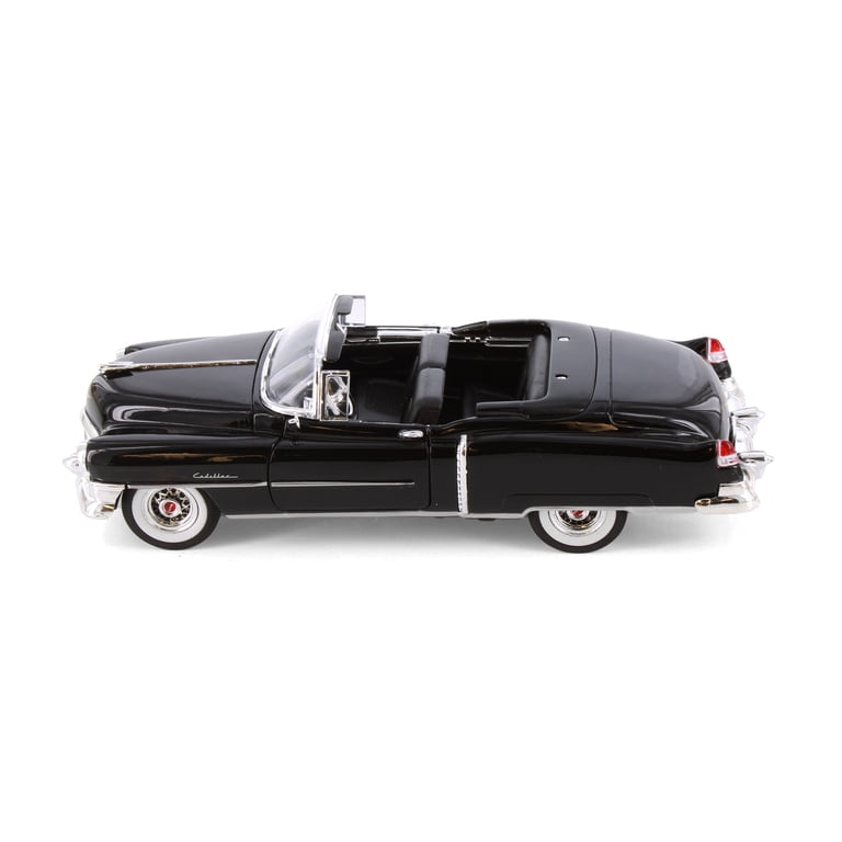 1953 Cadillac Eldorado Convertible, Black - Welly 22414C/4D - 1/24