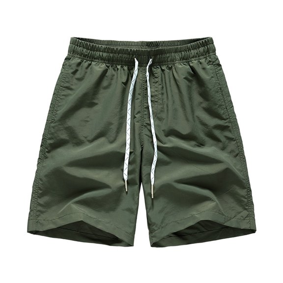 Fheaev Athletic Shorts For Men Men Sports Breathable Side Pocket Low-waist Sweatpants Shorts
