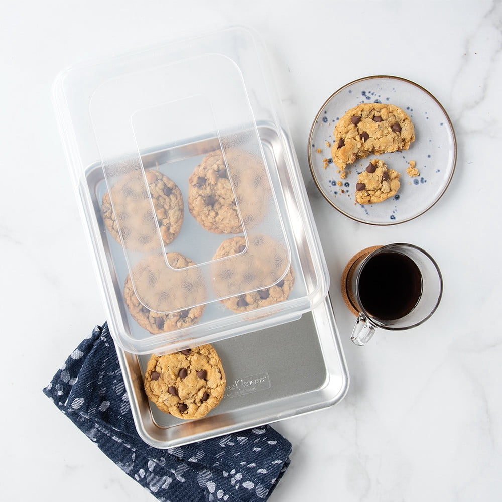 Nordic Ware Naturals 6 Piece Baking Sheet & Lid Set